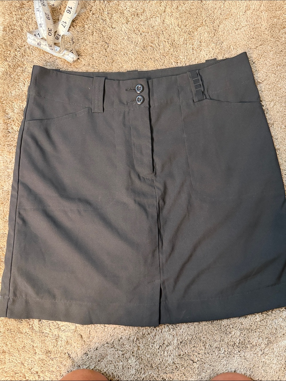 Women’s Black Golf Skort – Classic Performance Skort